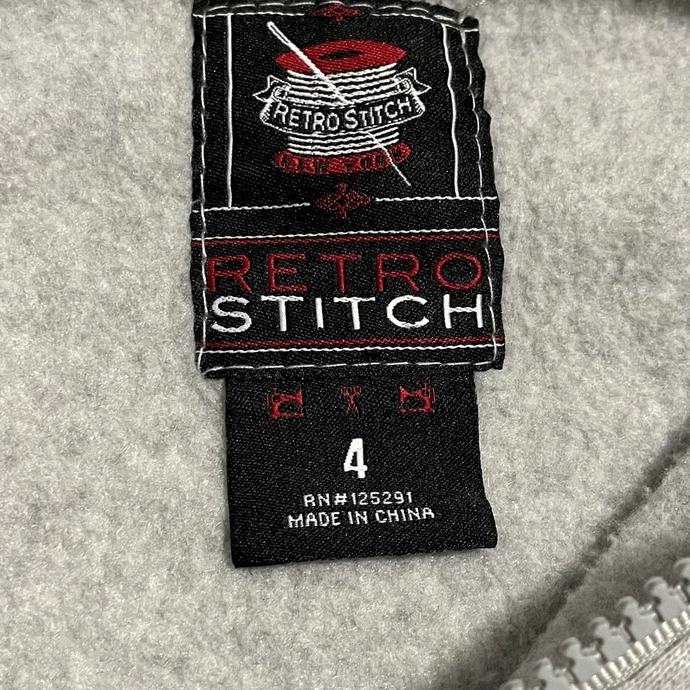 Set Of 2 Hooded Zip-up Jackets Okie Dokie Retro Stitch Toddler Boy's Size 4T - Picture 3 of 5